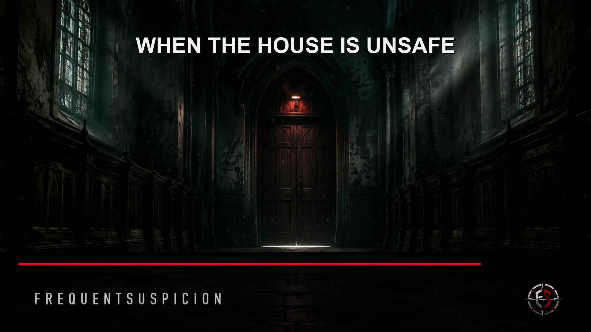 When the House Is Unsafe published song artwork